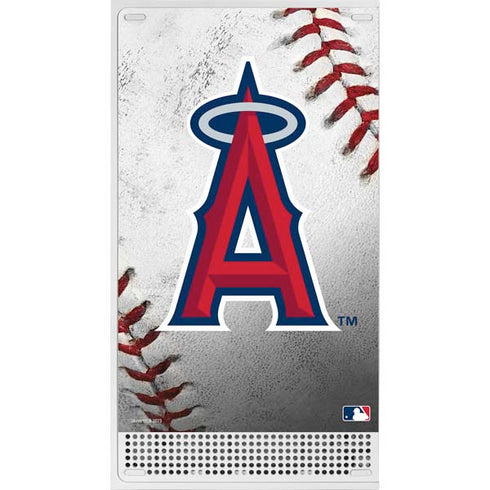 MLB Los Angeles Angels Game Ball Xbox Series S Console Skin